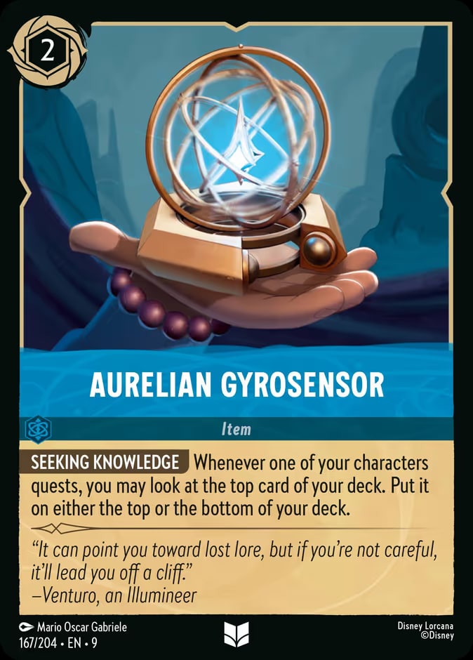 Fabled - 167 - Aurelian Gyrosensor - Uncommon