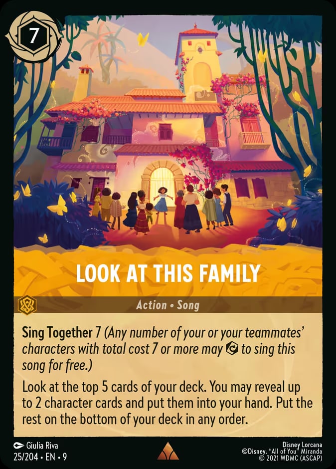 Fabled - 25 - Look at This Family - Rare - Foil
