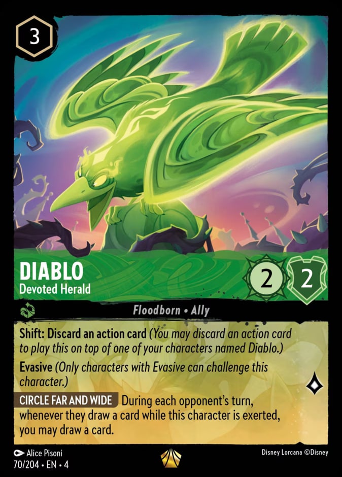 Ursula's Return - 70 - Diablo - Devoted Herald - Legendary - Foil