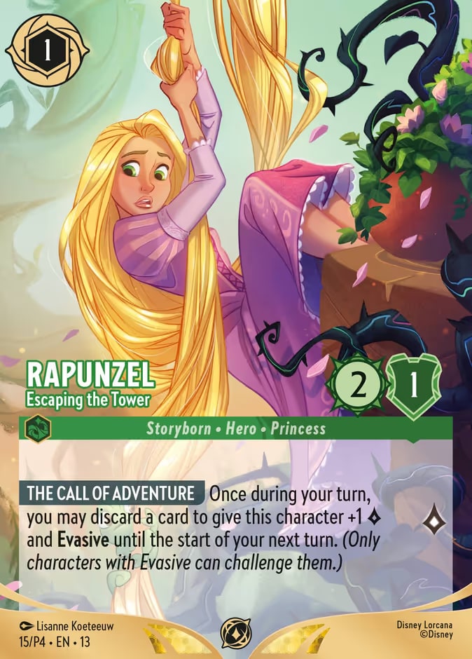Promo Set 4 - 15 - Rapunzel - Escaping the Tower - Promo