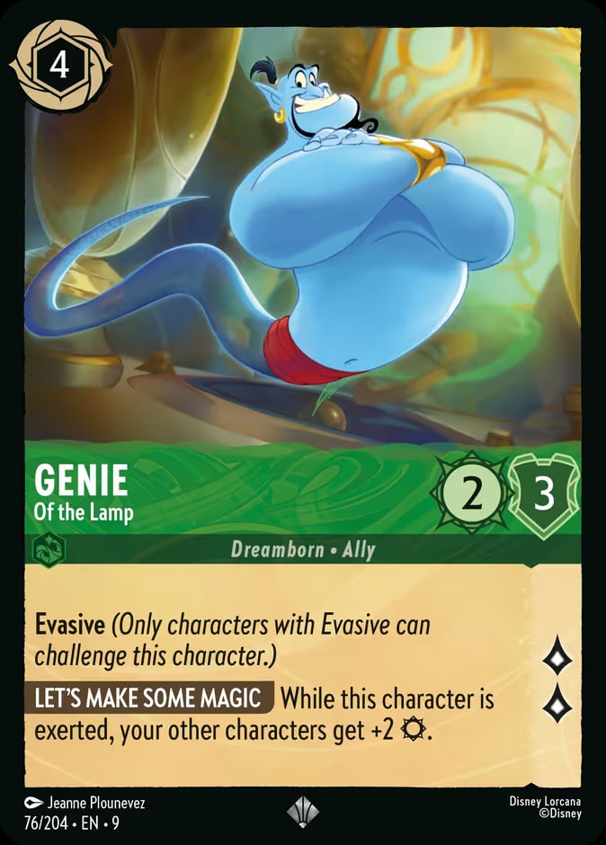 Fabled - 76 - Genie - Of the Lamp - Super Rare - Foil