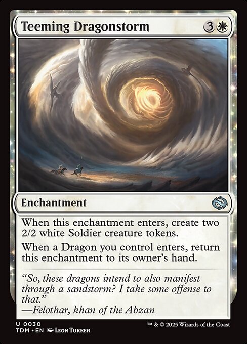 Tarkir: Dragonstorm - 30 - Teeming Dragonstorm - Uncommon