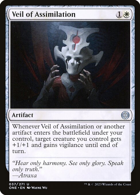Phyrexia: All Will Be One - 37 - Veil of Assimilation - Uncommon