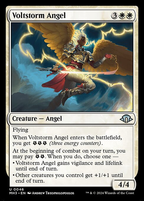 Modern Horizons 3 - 46 - Voltstorm Angel - Uncommon