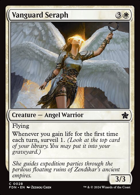 Foundations - 28 - Vanguard Seraph - Common