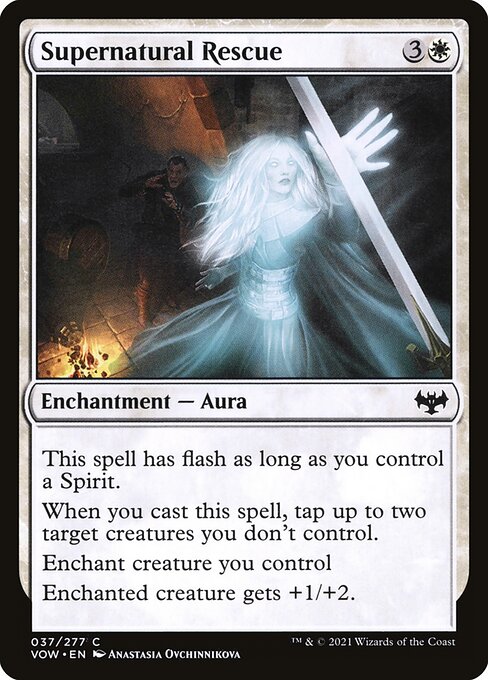 Innistrad: Crimson Vow - 37 - Supernatural Rescue - Common