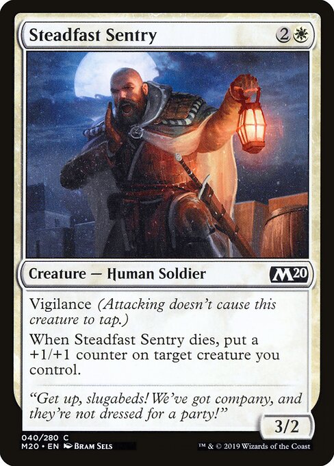 Core Set 2020 - 40 - Steadfast Sentry - Common