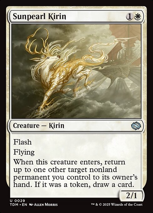 Tarkir: Dragonstorm - 29 - Sunpearl Kirin - Uncommon