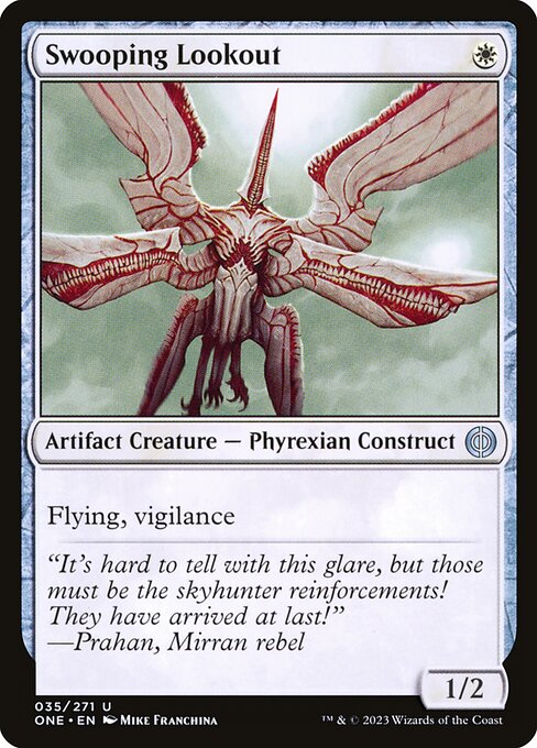 Phyrexia: All Will Be One - 35 - Swooping Lookout - Uncommon