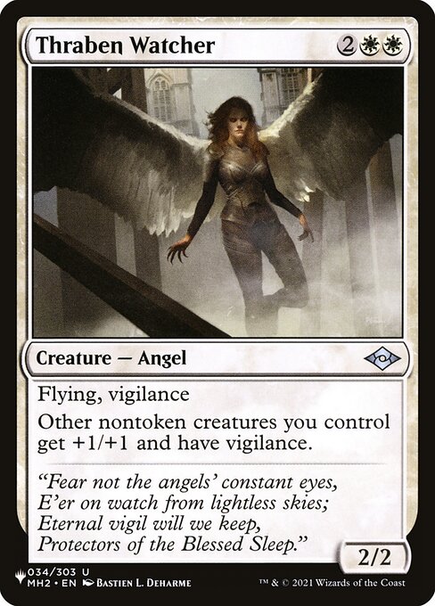 The List - MH2-34 - Thraben Watcher - Uncommon