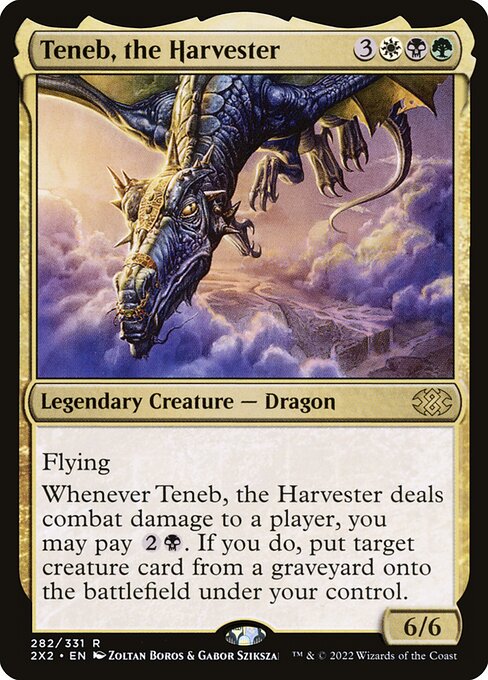Double Masters 2022 - 282 - Teneb, the Harvester - Rare