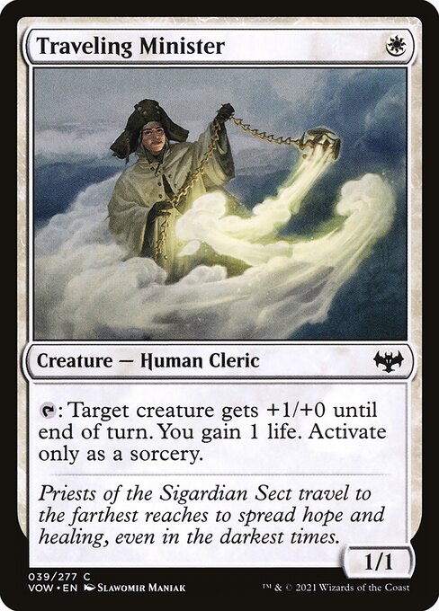 Innistrad: Crimson Vow - 39 - Traveling Minister - Common