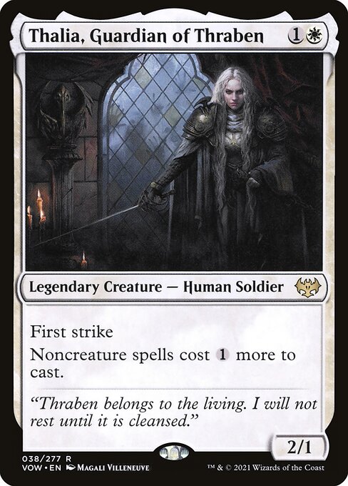 Innistrad: Crimson Vow - 38 - Thalia, Guardian of Thraben - Rare