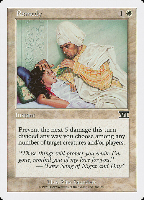 Classic Sixth Edition - 36 - Remedy - Common