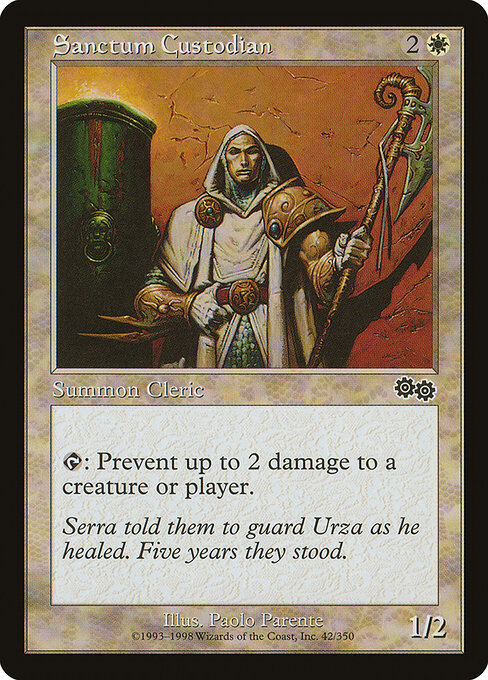 Urza's Saga - 42 - Sanctum Custodian - Common