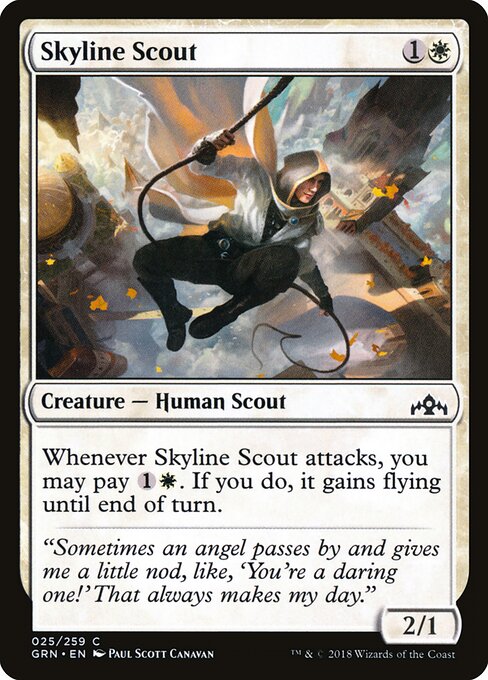 Guilds of Ravnica - 25 - Skyline Scout - Common