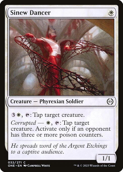 Phyrexia: All Will Be One - 32 - Sinew Dancer - Common