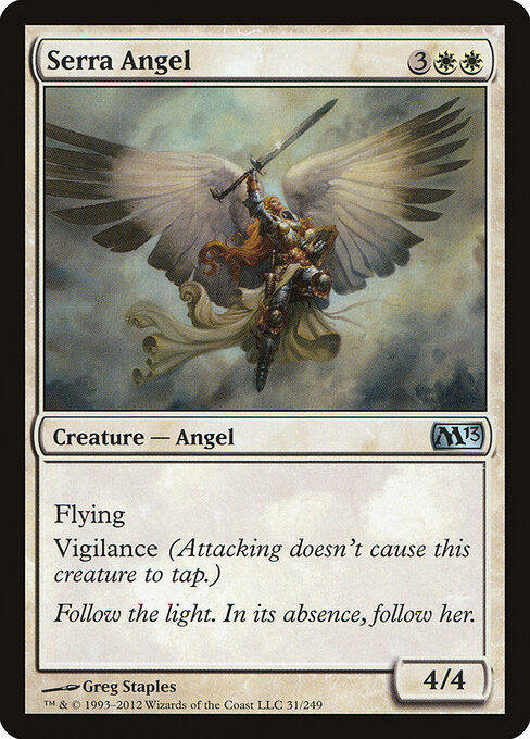Magic 2013 - 31 - Serra Angel - Uncommon