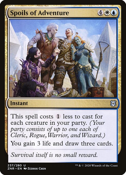 Zendikar Rising - 237 - Spoils of Adventure - Uncommon