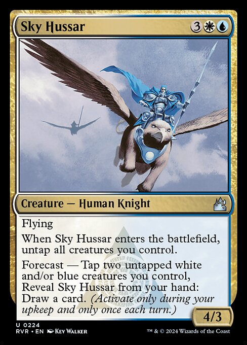 Ravnica Remastered - 224 - Sky Hussar - Uncommon