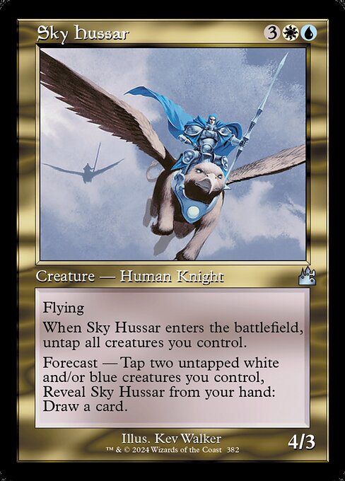 Ravnica Remastered - 382 - Sky Hussar - Uncommon