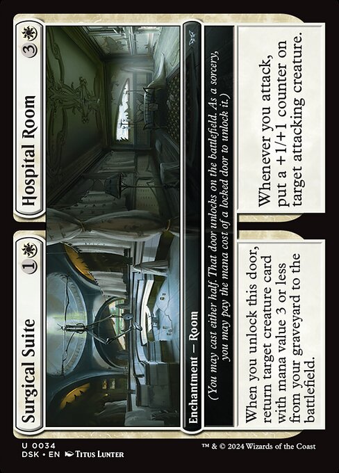 Duskmourn: House of Horror - 34 - Surgical Suite // Hospital Room - Uncommon