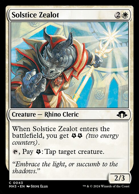 Modern Horizons 3 - 43 - Solstice Zealot - Common