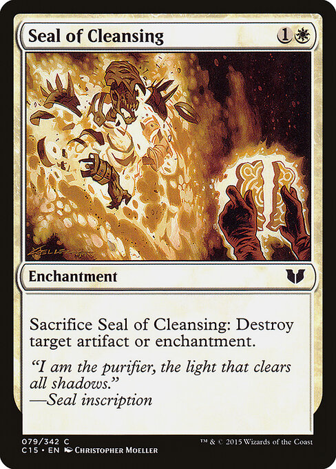 Commander 2015 - 79 - Seal of Cleansing - Common