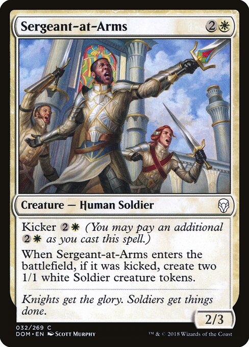 Dominaria - 32 - Sergeant-at-Arms - Common