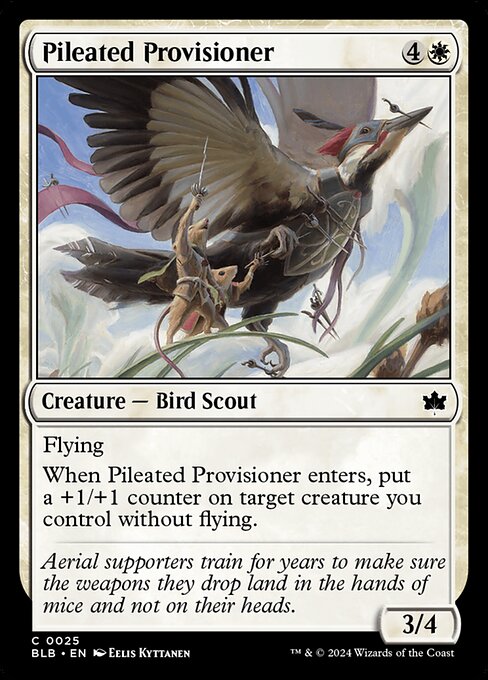 Bloomburrow - 25 - Pileated Provisioner - Common