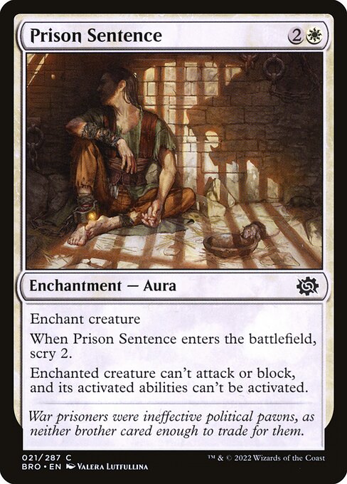 The Brothers' War - 21 - Prison Sentence - Common