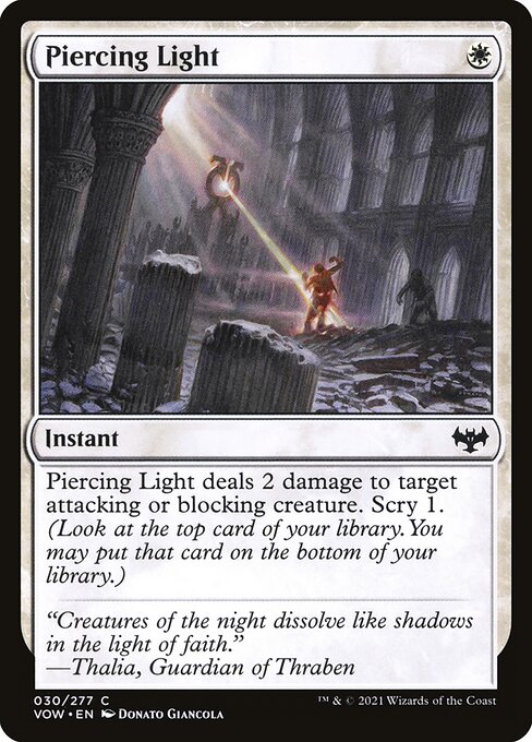 Innistrad: Crimson Vow - 30 - Piercing Light - Common
