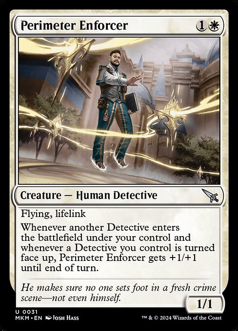 Murders at Karlov Manor - 31 - Perimeter Enforcer - Uncommon