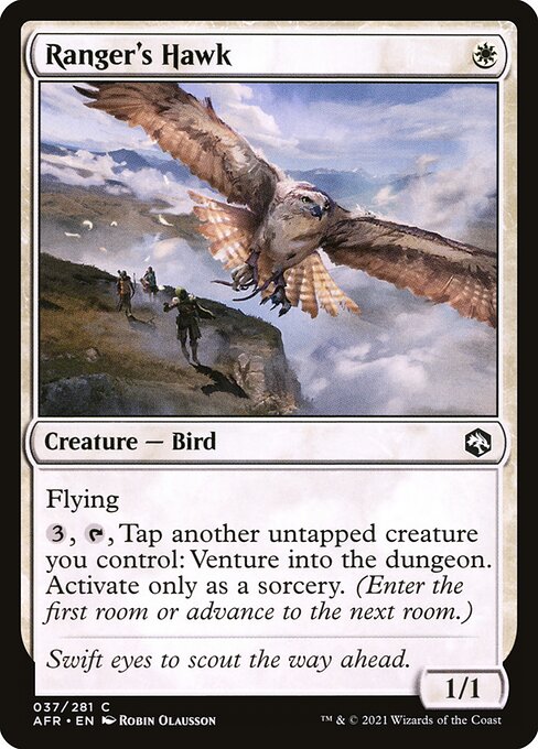 Adventures in the Forgotten Realms - 37 - Ranger's Hawk - Common