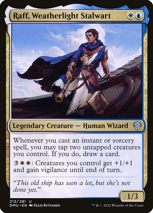 Dominaria United - 212 - Raff, Weatherlight Stalwart - Uncommon