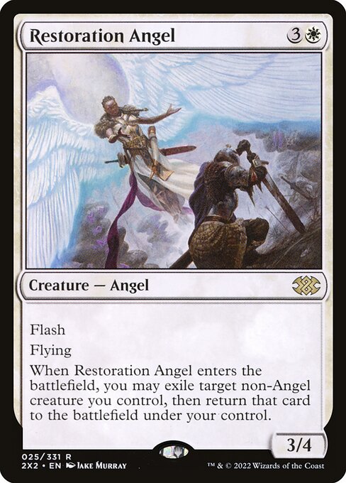 Double Masters 2022 - 25 - Restoration Angel - Rare