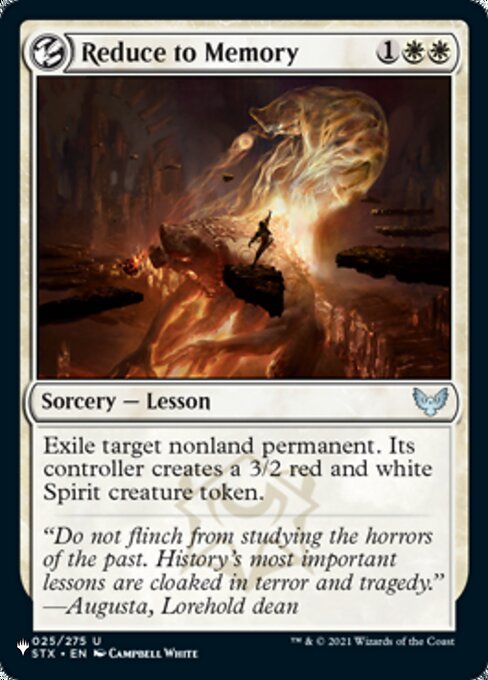 The List - STX-25 - Reduce to Memory - Uncommon