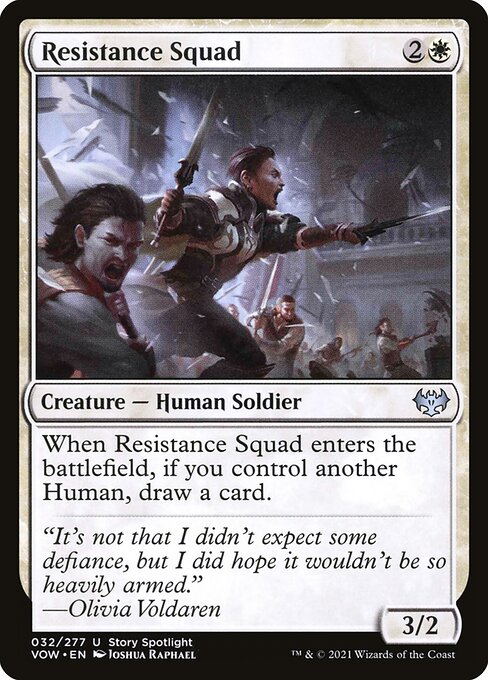 Innistrad: Crimson Vow - 32 - Resistance Squad - Uncommon