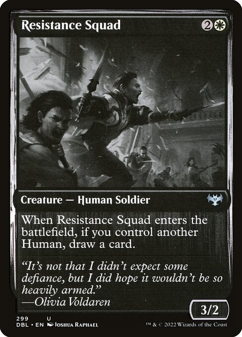 Innistrad: Double Feature - 299 - Resistance Squad - Uncommon