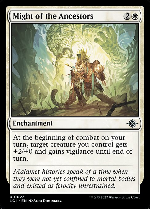 The Lost Caverns of Ixalan - 23 - Might of the Ancestors - Uncommon