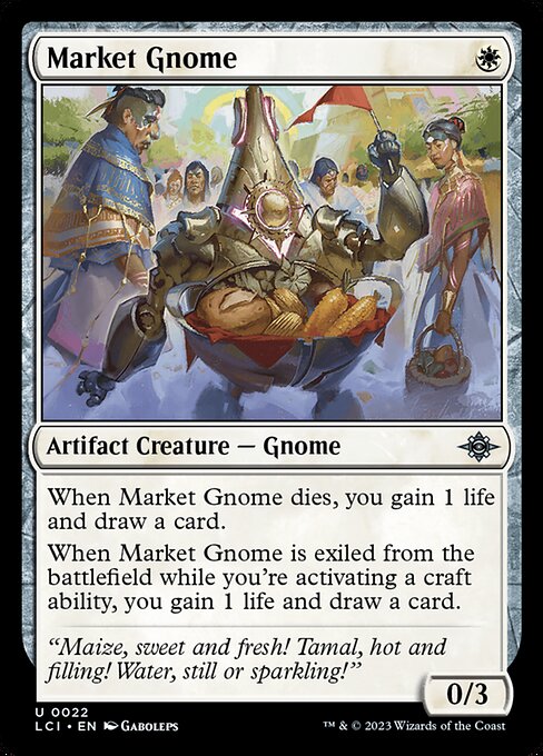 The Lost Caverns of Ixalan - 22 - Market Gnome - Uncommon
