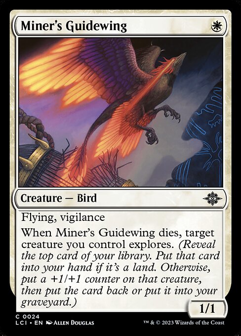 The Lost Caverns of Ixalan - 24 - Miner's Guidewing - Common
