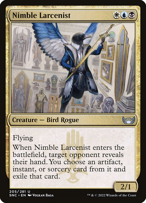 Streets of New Capenna - 205 - Nimble Larcenist - Uncommon