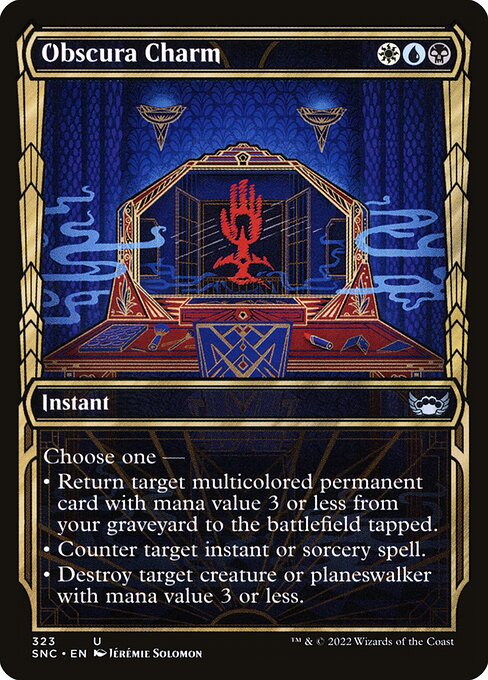Streets of New Capenna - 323 - Obscura Charm - Uncommon