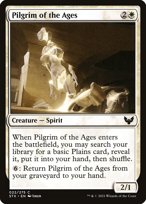 Strixhaven: School of Mages - 22 - Pilgrim of the Ages - Common