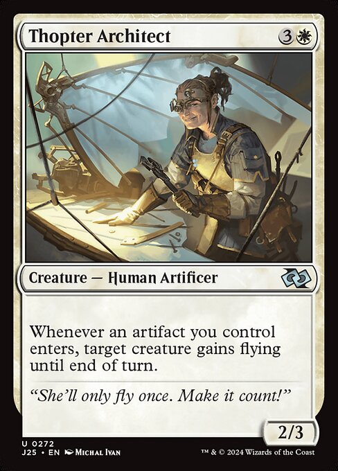 Foundations Jumpstart - 272 - Thopter Architect - Uncommon
