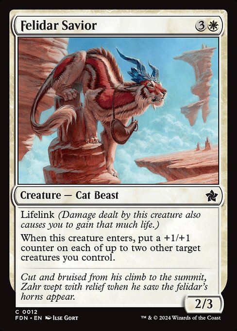 Foundations - 12 - Felidar Savior - Common