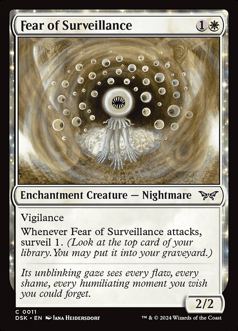 Duskmourn: House of Horror - 11 - Fear of Surveillance - Common
