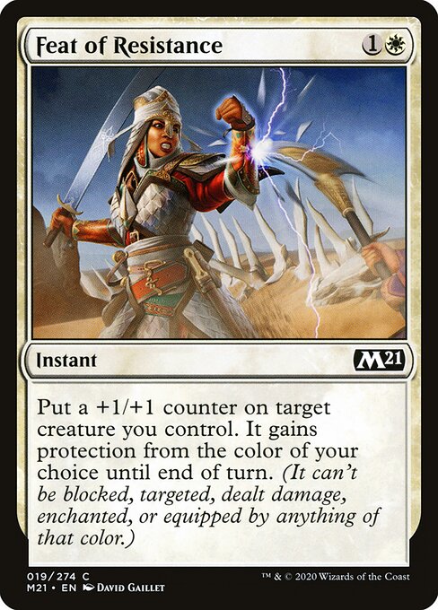 Core Set 2021 - 19 - Feat of Resistance - Common