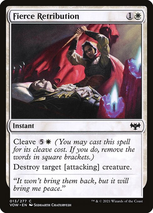 Innistrad: Crimson Vow - 13 - Fierce Retribution - Common